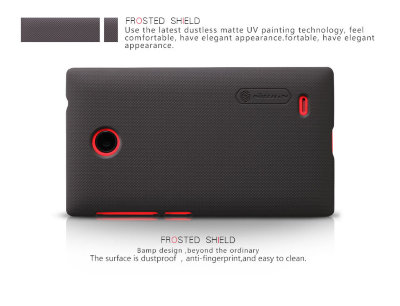 Пластикова накладка Nillkin Matte для Nokia X + захисна плівка — eCase