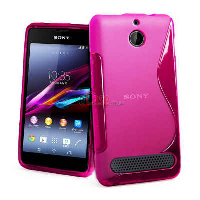 TPU накладка S-Case для Sony Xperia E1 D2005 — eCase