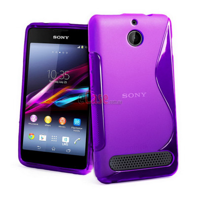 TPU накладка S-Case для Sony Xperia E1 D2005 — eCase