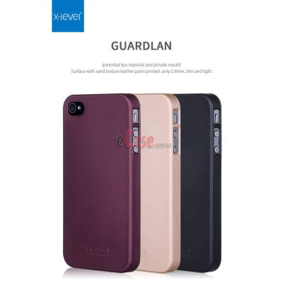 ТПУ накладка X-level Guardiаn для iPhone 4 / 4S — eCase