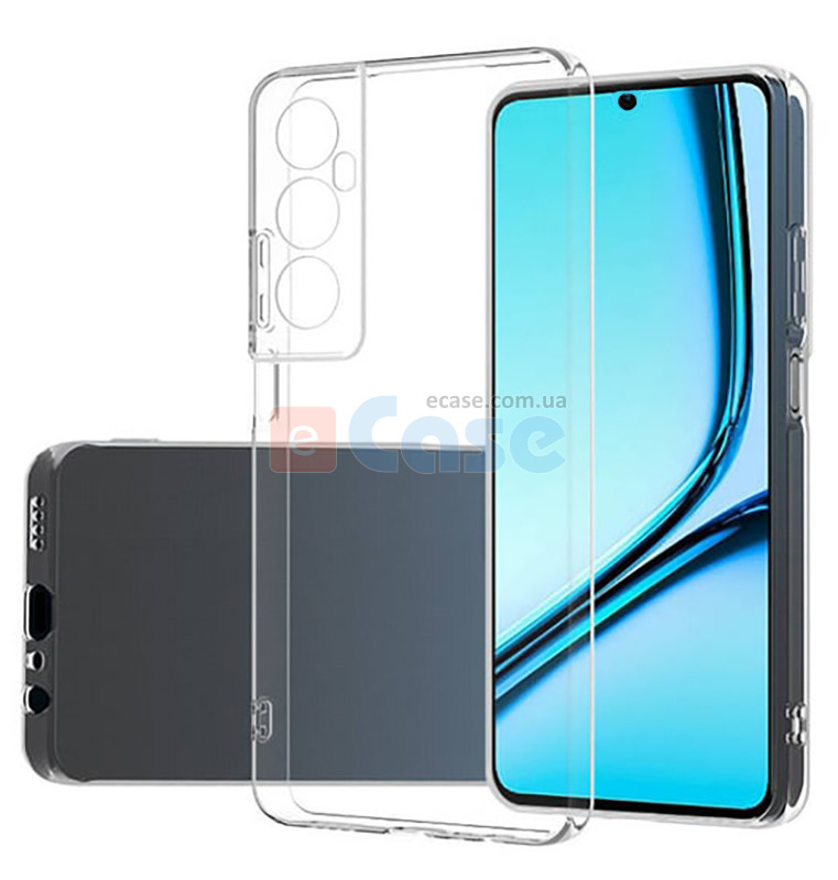Прозрачный TPU чехол Start Full Camera 1.5 мм для Realme C65 фото 1 — eCase