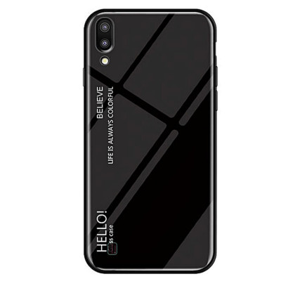 Накладка TPU + Glass Colorful для Samsung Galaxy A10 (A105F) — eCase