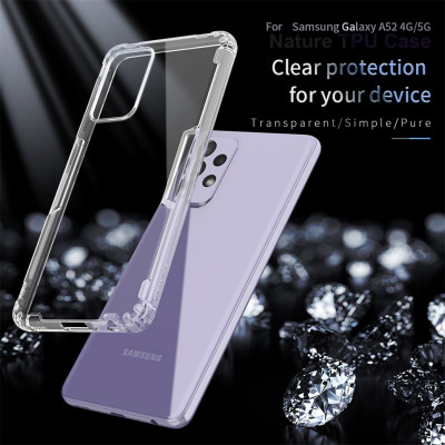 TPU чехол Nillkin Nature для Samsung Galaxy A52 — eCase