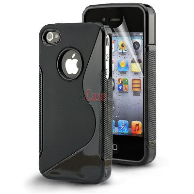 TPU накладка S-Case для iPhone 5 / 5S / SE — eCase