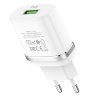 Мережевий зарядний пристрій Hoco C12Q 1 USB (3A) фото 6 — eCase