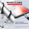 USB кабель XO NB125 Magnetic (Type-C) 2.A фото 2 — eCase