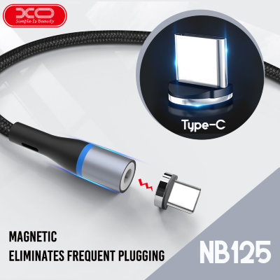 USB кабель XO NB125 Magnetic (Type-C) 2.A — eCase