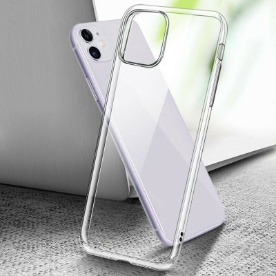 Силіконовий чохол для iPhone 12 (Crystal Clear) — eCase