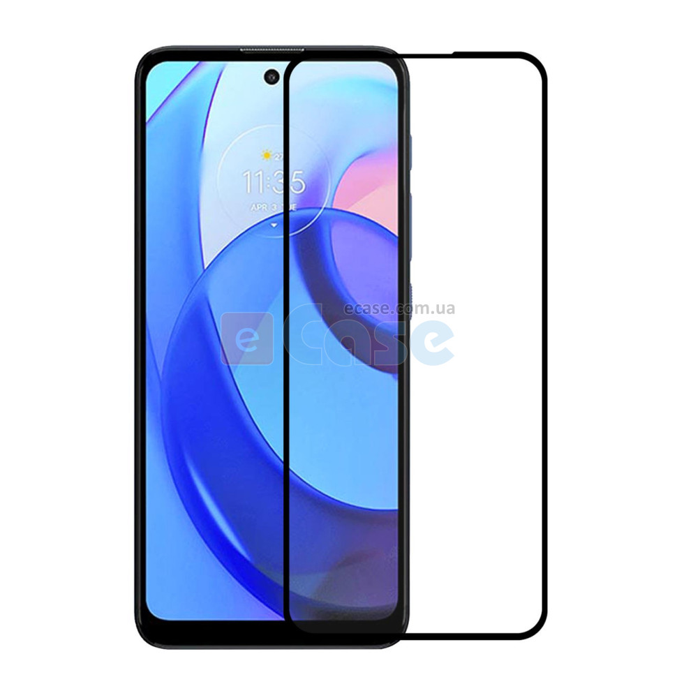 Защитное стекло 3D Full-screen Color Frame для Motorola Moto E40 фото 1 — eCase