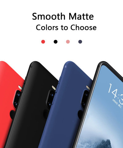TPU накладка Matte для Meizu M8 Note (однотонная) — eCase