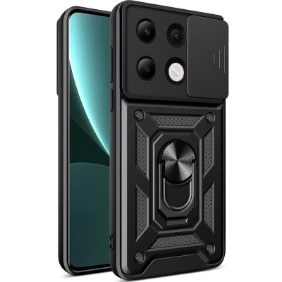 TPU+PC чехол Kvadratic Ring Gate для Xiaomi Redmi Note 13 Pro 5G &mdash; eCase