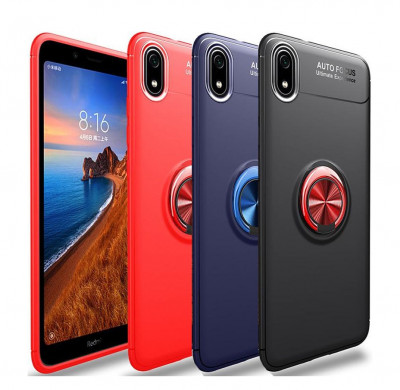 ТПУ чехол Ring Color для Xiaomi Redmi 7A — eCase