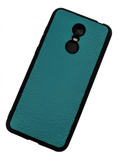 ТПУ накладка для Lenovo K3 "Cover Flotar" (зі вставкою з натуральної шкіри) — eCase
