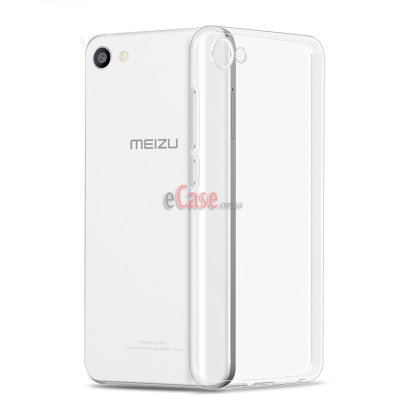 Прозрачная ТПУ накладка для Meizu U10 EXELINE Crystal (Strong 0,5мм) — eCase