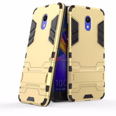 Ударопрочная накладка с ТПУ бампером для Meizu M6 (c подставкой) — eCase