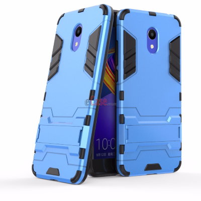 Ударопрочная накладка с ТПУ бампером для Meizu M6 (c подставкой) — eCase