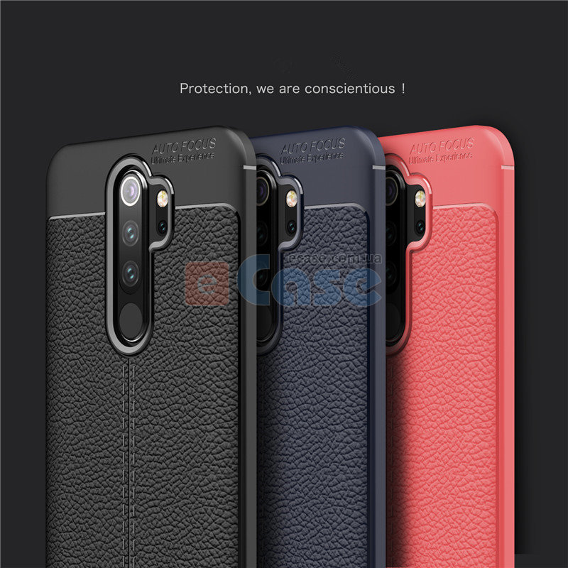 ТПУ накладка Leather для Xiaomi Redmi Note 8 Pro фото 1 — eCase