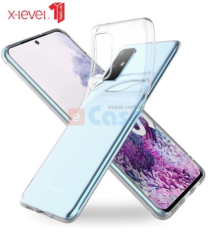 ТПУ накладка (прозора) X-level Antislip для Samsung Galaxy A71 (A715F) фото 1 — eCase