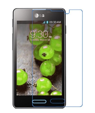 Захисна плівка на екран для LG E450 Optimus L5 II (ультрапрозора) — eCase