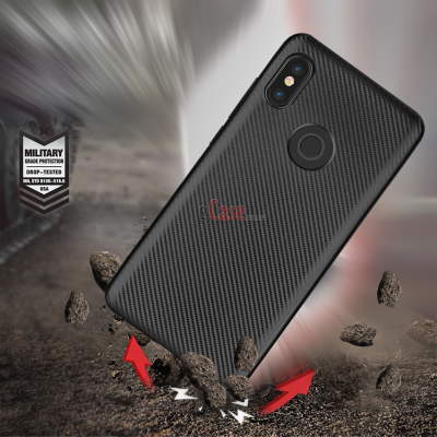 ТПУ накладка Carbon для Xiaomi Mi6X — eCase