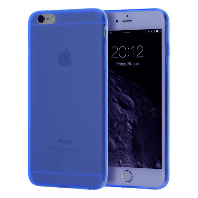 TPU накладка для iPhone 6 / 6S (матовый, однотонный) — eCase