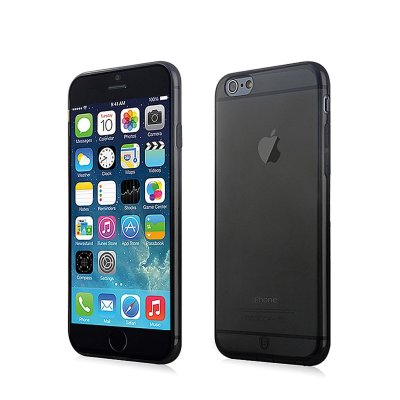 TPU накладка для iPhone 6 / 6S (матовый, однотонный) — eCase