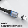 USB кабель XO NB125 Magnetic (Lightning) 2.A фото 2 — eCase