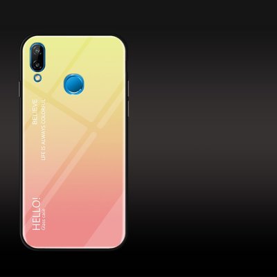 Накладка TPU + Glass Colorful для Huawei P Smart Plus — eCase