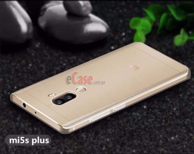 Прозора ТПУ накладка для Xiaomi Mi5s Plus (Crystal Clear) — eCase