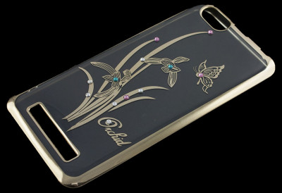 Прозора ТПУ накладка Beckberg для Samsung G531H Galaxy Grand Prime VE (з малюнком) — eCase