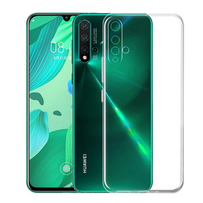 Прозрачный TPU чехол Start Full Camera 1.5 мм для Huawei Nova 5T — eCase