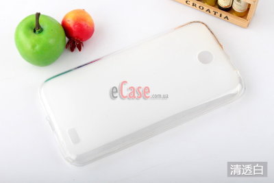 TPU накладка для Lenovo A516 (матовый, однотонный) — eCase