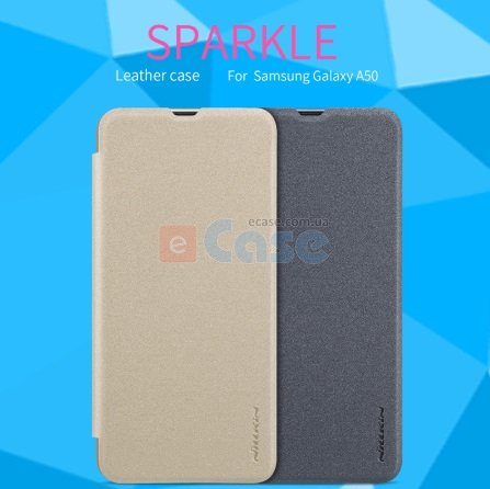Чехол (книжка) Nillkin Sparkle Series для Samsung Galaxy A30s (A307F) фото 1 — eCase