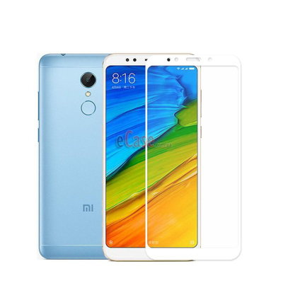 Захисне скло для Xiaomi Redmi 5 (Tempered Glass Frame 2,5 D) з рамкою — eCase