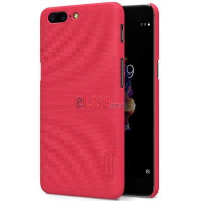 Пластиковая накладка Nillkin Matte для OnePlus 5 + защитная пленка — eCase