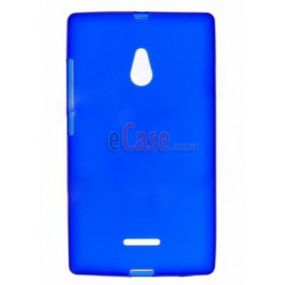 TPU накладка для Nokia XL (матовый, однотонный) — eCase