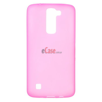 TPU накладка для LG K10 K410 (матовый, однотонный) — eCase