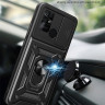 TPU+PC чехол Kvadratic Ring Gate для Xiaomi Poco C40 фото 3 — eCase