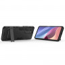Защитный чехол с ТПУ бампером для Xiaomi Redmi K40 (c подставкой) фото 4 — eCase