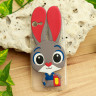 ТПУ накладка Rabbit для iPhone 8 (Розовый) фото 3 — eCase
