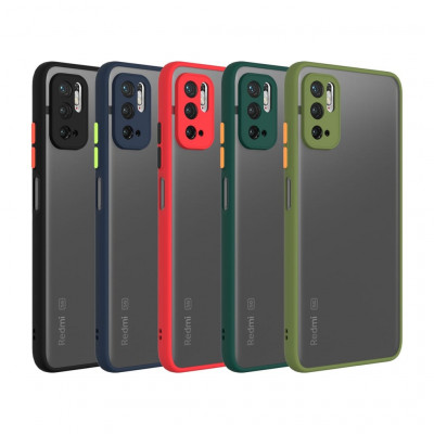 Чохол Frosted Buttons для Xiaomi Redmi Note 10 5G — eCase