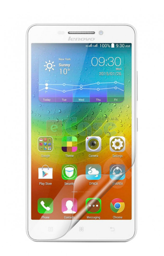 Гидрогелевая защитная пленка Pro HD Clear для Lenovo A5000 фото 1 — eCase
