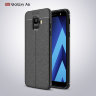 ТПУ накладка Leather для Samsung A600 Galaxy A6 2018 фото 8 — eCase