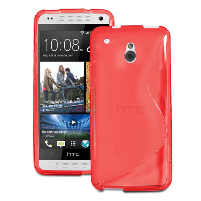 TPU накладка S-Case для HTC One mini &mdash; eCase
