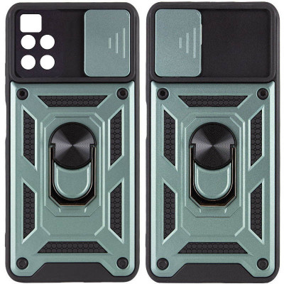 TPU+PC чехол Kvadratic Ring Gate для Xiaomi Poco M4 Pro 5G — eCase