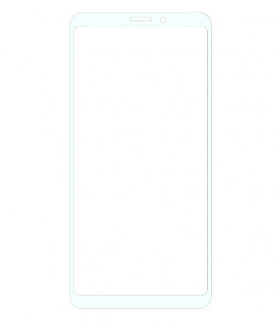 Захисне скло для Meizu M8 Lite (Tempered Glass Frame 2,5 D) з рамкою — eCase