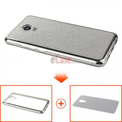 ТПУ накладка Electroplating Sparkle для Meizu U20 — eCase