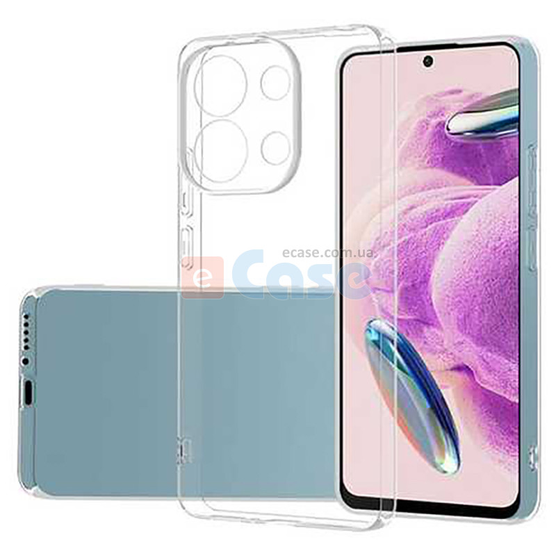 Прозрачный TPU чехол Start Full Camera 1.5 мм для Xiaomi Redmi Note 13 5G фото 1 — eCase