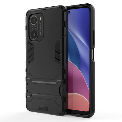 Захисний чохол з ТПУ бампером для Xiaomi Redmi K40 Pro (з підставкою) &mdash; eCase