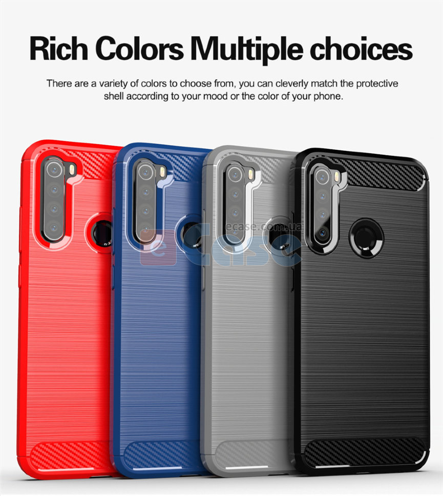 ТПУ накладка SLIM TPU Series для Xiaomi Redmi Note 8 фото 1 — eCase